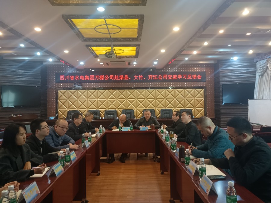 圖四為萬(wàn)源公司交流學(xué)習(xí)反饋會(huì)
