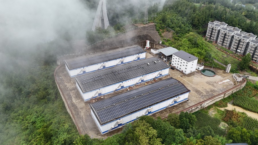 圖為:分布式光伏項目整體效果圖